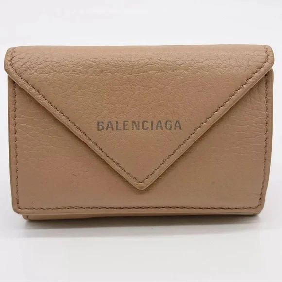 BALENCIAGA Paper mini wallet Trifold wallet full inclusion - Picture 5 of 13
